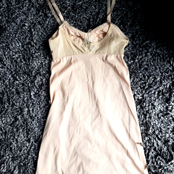 vintage 50s slip dress - Picture 3 of 7